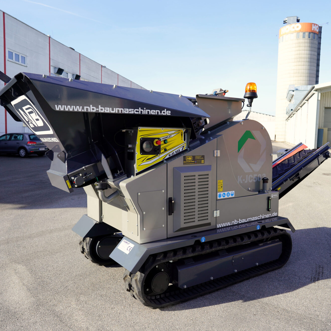 Kleiner Backenbrecher | Backenbrechanlage K-JC503