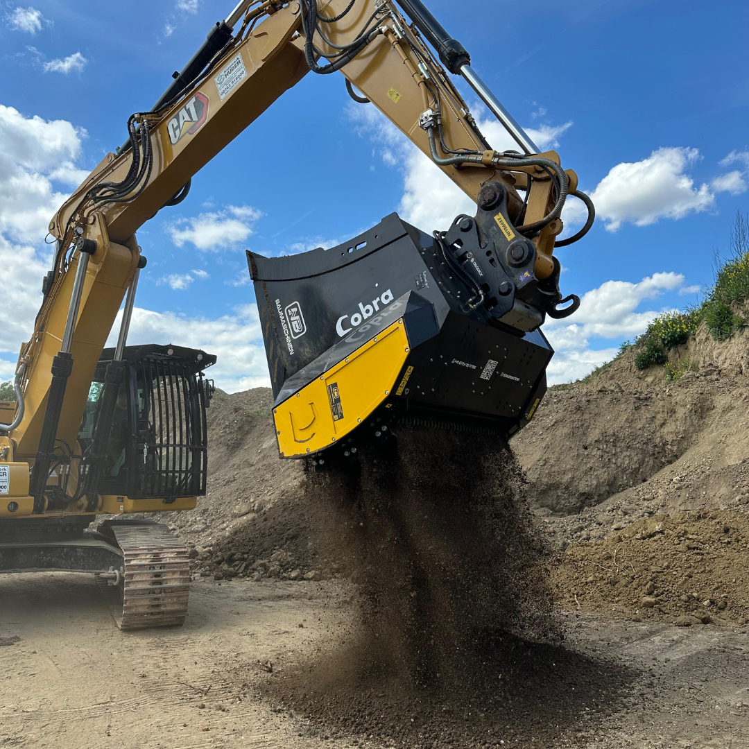 Cobra Bucket Separator from NB Baumaschinen