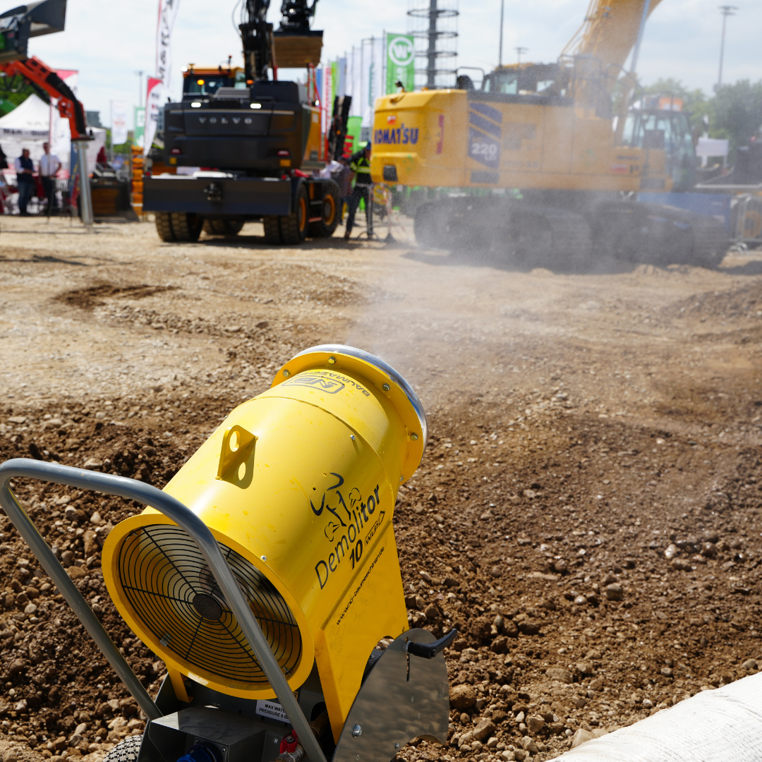 WLP 10 dust suppression system from NB Baumaschinen